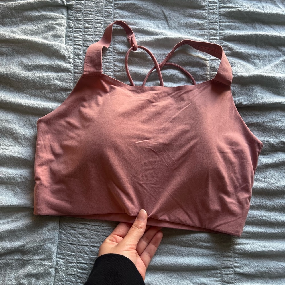 Nike Pink Sports Bra - Picture 2 of 2